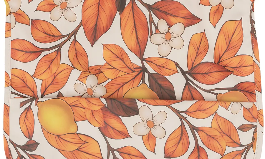 Uitsnede van de Autumn-print