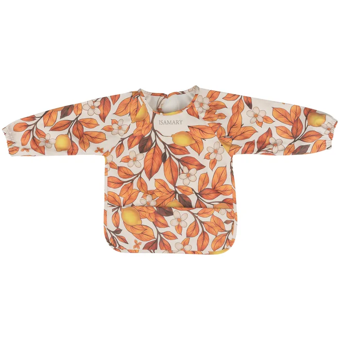 Slabber met mouwen in de Autumn-print